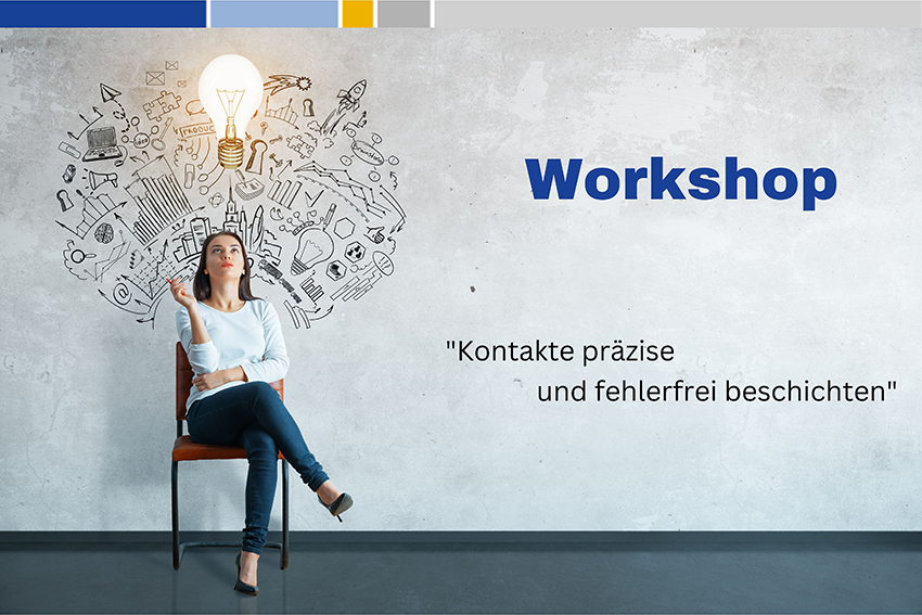 1Workshop Kontakte präzise und fehlerfrei beschichten