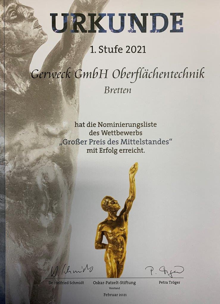 Bild Nominierungsliste
